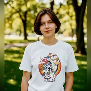 Warner Bros. Light  Looney Tunes Shirt 2XL